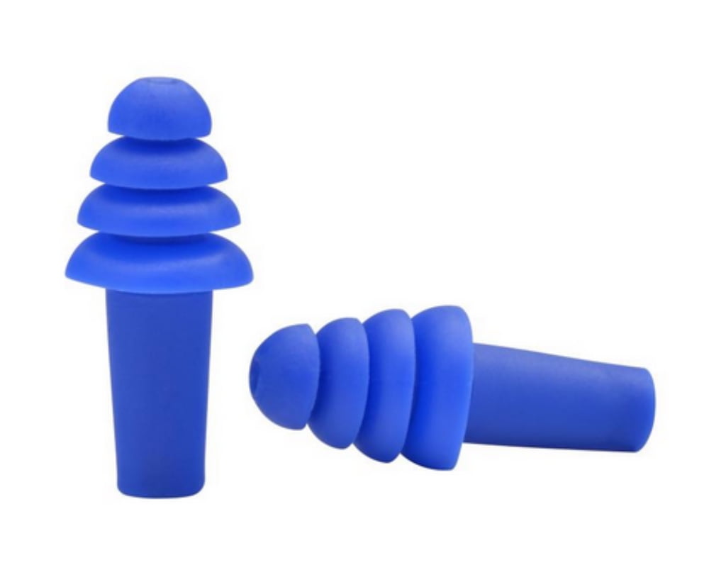 Elvex Ear Plugs 25dB NRR, 1 Pair of Ear Plugs