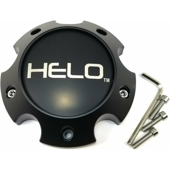 Helo Satin Black Wheel Center Hub Cap HE904 HE900 HE914 1079L145AHE1SB-H42(1)