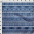 thumbnail image 3 of oneOone Cotton Flex Royal Blue Fabric Geometric Tribal Sewing Fabric By The Yard Printed Diy Clothing Sewing Supplies 40 Inch Wide, 3 of 4
