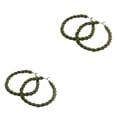 thumbnail image 1 of Tholdsy Leggings Cuerda Caucho Material de poliéster Bandas para botas con ganchos de metal Negro Verde 2piezas Tholdsy CBP214303, 1 of 6