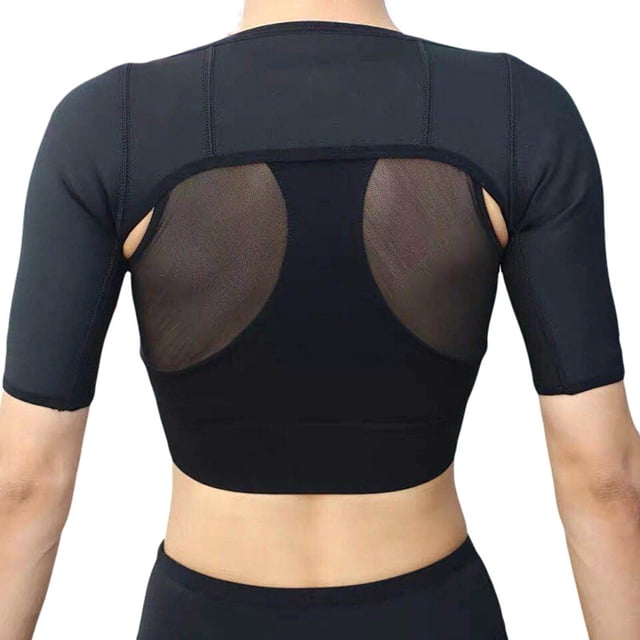 Nylon Mujeres Pérdida de Peso COMPRESIÓN Shaper Slim Sport Shaperwear Trimmer - L L Soledad Moldeador de brazos