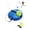 Blue, variant on Tennis Trainer Rebound Ball With 1/2/3 String Balls, Portable Training Equipment For Solo Tennis Practice, Heavy Duty Base For Everyone