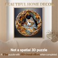 thumbnail image 2 of Puzle de madera Welsky 3D Vision Effect Cat para adultos, 300 unidades, 2 of 7