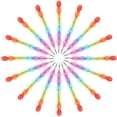 thumbnail image 2 of KAKOWELY 16Pcs Students Stackable Pencils Colored Pencils Adorable Stacking Pencils Students Learning Pencils,5.12"X0.47"X0.47", 2 of 4