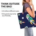 thumbnail image 2 of Easygdp Astronaut Dinosaur and Space Bolsas Tote para Mujer, Bolsos de Hombro para Viaje, Bolsos de Mano de Gran Capacidad para Compras y Trabajo, 2 of 8