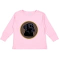 thumbnail image 3 of Inktastic Black Lab Dog Labrador Retriever Boys or Girls Long Sleeve Toddler T-Shirt, 3 of 5