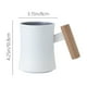 thumbnail image 3 of Vaso de enjuague bucal de plástico para cepillo de dientes | Azul, Caqui, Blanco | 12x11x9cm Duradero Grado Alimenticio | Mango ovalado cómodo | Accesorio de baño multiusos | Diseño moderno | 1 pieza, 3 of 6