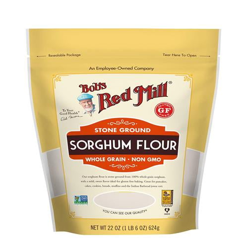 Bobs Red Mill Sorghum Flour, 22Oz (Pack Of 1) - Whole Grain, Vegan, Kosher - Pack of 2
