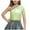 Green, variant on Kaemgyyd Girls Sequin Outfit Cute Short Sleeve Glitter Dancewear Stylish One-Shoulder Sparkle Party Clubwear for Toddler 3-16 Years