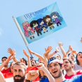 thumbnail image 4 of Funneh Krew Bandera impresa con temática, regalo perfecto para fanáticos, amigos y familiares, y adecuada para actividades al aire libre e interiores, decoraciones de fiesta. 120*180CM, 4 of 6