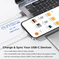 thumbnail image 4 of pannbo USB to USB C Adapter for iPhone 17 Pro Max,Type C Female to A Male Converter 2 Pack, Compatible with Apple Watch S11 S10,AirPods Pro,iPad mini Air,Samsung Galaxy S26 S25, 4 of 7