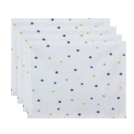 

Simply Daisy 18 x 14 inch Veggie Dots Placemat (set of 4) Purple