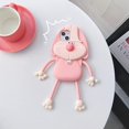 thumbnail image 3 of Kawaii Phone Cases Apply to iPhone 14 Pro Max,Cute Cartoon Bucktooth Rabbit Pink Phone Case Unique Fun Cover Case, 3 of 5
