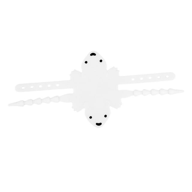 Amortiguador de silicona para puerta, anticolisión, elástico, suave y silencioso. Blanco