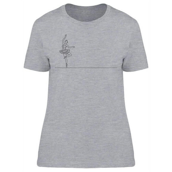 Single Line Opera Dance T-Shirt Women -Image by Shutterstock, Female x-Large