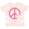 thumbnail image 3 of Inktastic Peace Sign Cute Daisy Flowers Girls Toddler T-Shirt, 3 of 5