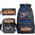 thumbnail image 1 of Ktm Cross School Set Backpack Bag Pencil Case, 1 of 5
