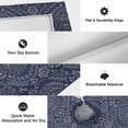 thumbnail image 5 of Navy Blue Outdoor Rug 3x5 Ft, Non Slip Washable Area Rug, Boho Vintage Ethnic Tribe Abstract Art Patio Rugs Carpet Runner, Large Floor Mat for Indoor/Outdoor Deck Porch Camping, 5 of 8