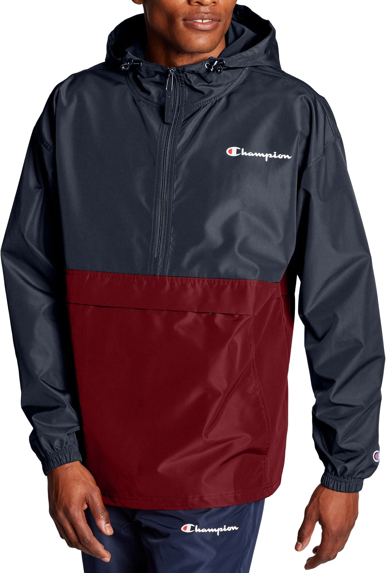 Champion - Champion Men's Colorblocked Packable Jacket - Walmart.com - Walmart.com