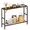 Rustic Brown, variant on Biemlerfn Narrow Console Table, 11.22" Entryway Table Hallway Table with Storage Shelves, Sofa Table for Living Room, Foyer, Rustic Brown