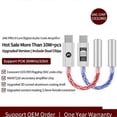 thumbnail image 4 of JCALLY JM6 Pro Type-C to 3.5mm CX31993 Digital Audio Portable Decoding Amp Hifi DAC Mobile Headset USB JM11 Red, 4 of 5