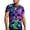 01-Purple, variant on Oversize Short Sleeve 3D Graphic Printed T Shirts for Men Crew Neck Plus Size Casual Tops Mardi Gras Tshirts 05-Black S