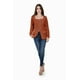 thumbnail image 4 of Blusa con botones metalicos Roman Fashion /Juvenil, 1912 (Chedron) cafe M, 4 of 4