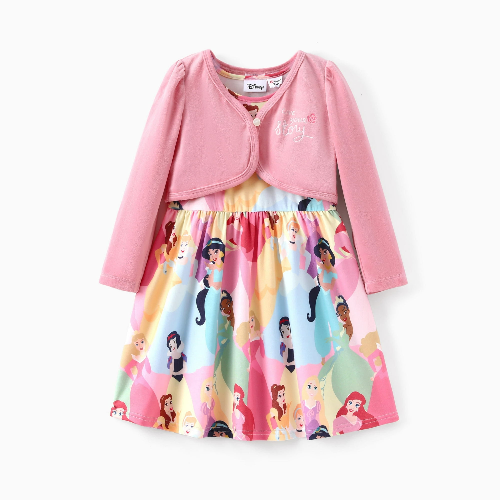 Disney print dresses discount
