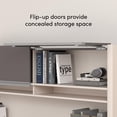thumbnail image 5 of Bestar Connexion L-Shaped Workstation with Hutch, Multiple Colors, 5 of 8