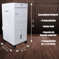 thumbnail image 3 of Enfriador de Aire, Aire acondicionado con 3 velocidades y control remoto, Ventilador con una potencia de 65w, 3 of 7