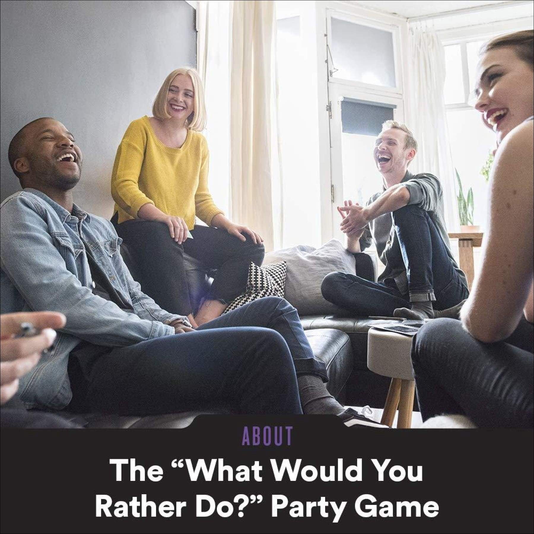 Pick Your Poison Classic Card Game, by Player Ten - The “What Would You Rather Do?” Family Card Game