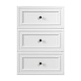 thumbnail image 3 of Bestar Versatile 25" Engineered Wood 3-Drawer Set for Organizer in White, 3 of 7