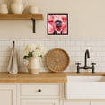 thumbnail image 2 of Caroline's Treasures Great Dane My Valentine Framed Metal Print Bathroom, Kitchen, Office, Home Decor Wall Art Ready to Hang, Square, 8X8, 2 of 7