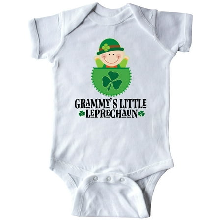 

Inktastic Irish Grammy Little Leprechaun Gift Baby Boy or Baby Girl Bodysuit