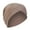 Beige, variant on Women Solid India Hat Muslim Ruffle Cancer Chemo Beanie Turban Wrap Scarf Cap