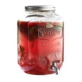 thumbnail image 2 of Mason Jar Dispensador Bebidas 8 L Vitrolero Con Tapa Agua Vidrio Cristal Bebidas Reunion Fiesta Diseño Decoracion Agua Practico Vintage, 2 of 5