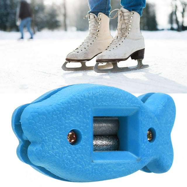 FLAMEEN Strong Ice Skates Blade Grinder Stone, Ice Skates Blade Sharpener, For Ice Hockey Skates Figure Skating Blades