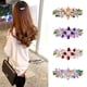 thumbnail image 2 of Moda cristal de imitación flor pelo pasador Clip horquilla mujeres niña joyería Sunnimix pinza de pelo, 2 of 8