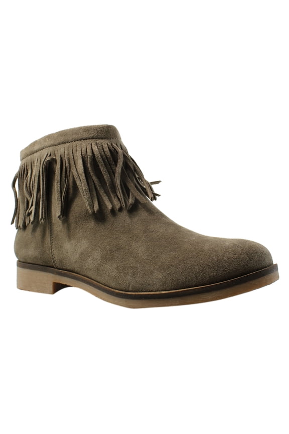 New Lucky Brand Womens Lk-Galley Brown Ankle Boots Size 7.5