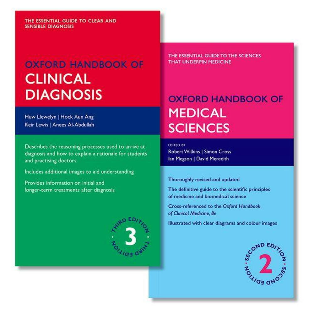 Oxford Handbook of Clinical Diagnosis and Oxford Handbook of Medical