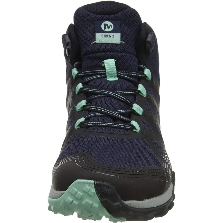 Ladies navy walking boots cheap