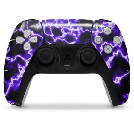 WraptorSkinz Standard Edition Electrify Purple Sony PS5 Dualsense Video Games Skin