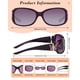 thumbnail image 4 of Lentes de Sol Polarizados para Mujer con Adorno de Mariposa LVIOE, 4 of 6