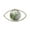 Eye wooden mirror, variant on Ins Wind Wood Bead Straw Woven Mirror Innovative Home Art Decoration Mirror
