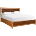 thumbnail image 2 of A-America Modway Solid Wood Queen Angled Panel Bed in Natural and Walnut, 2 of 2