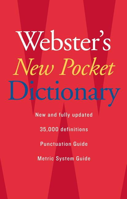 Webster's New Pocket Dictionary (Paperback) - Walmart.com - Walmart.com