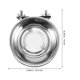thumbnail image 2 of SHOWERORO Plato Para Comida Y De Mascotas Colgante Para Jaulas De Perros Y Roedores, 2 of 6