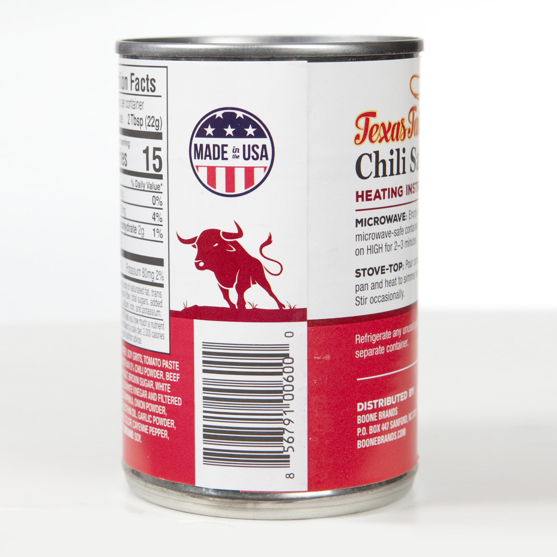 Texas Tailgate Chili Sauce for Burgers & Dogs, 10 oz Can – Ready in 2–3 Minutes Chili Dog Topping