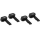 thumbnail image 1 of Soporte de limpiaparabrisas de automóvil negro universal de 4 piezas para accesorios de uso en vehículos LHR, 1 of 5