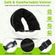 thumbnail image 5 of Fundas de almohada de felpa decorativas Kearding Almohada cervical gris, 5 of 6
